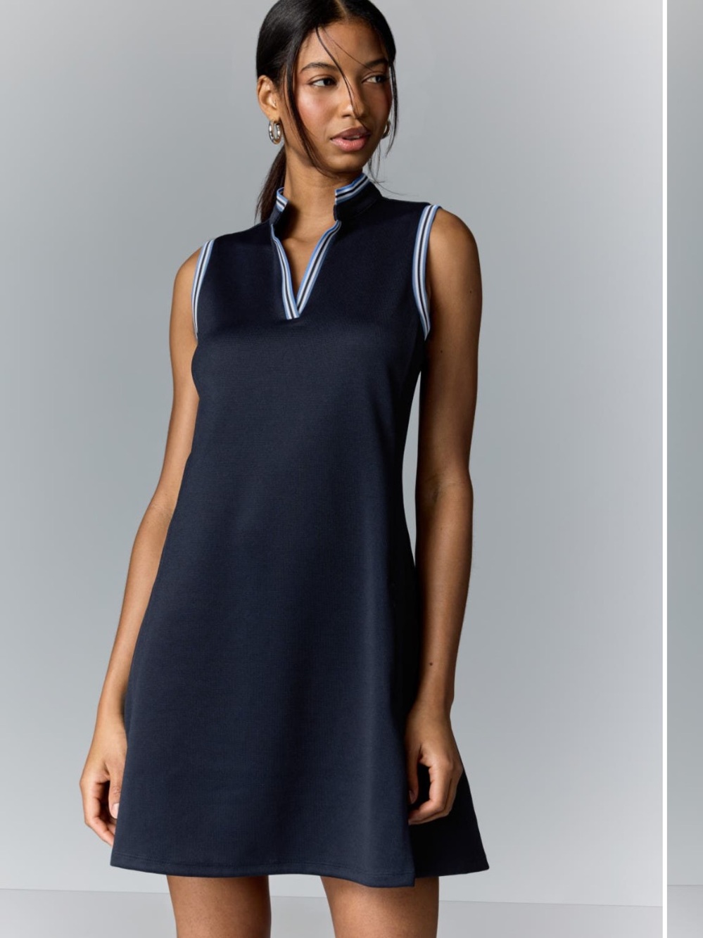 Polo Ralph Lauren Stretch Piqué Sleeveless Dress